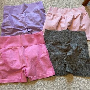 Gym Shorts Scrunch Butt Seamless Workout Push Up Sports Shorts Lot